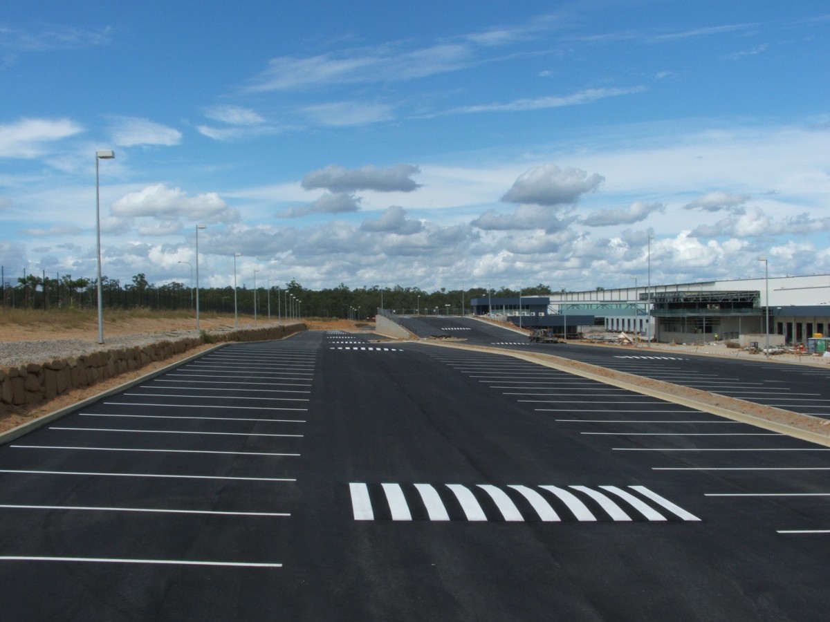 car park line marking